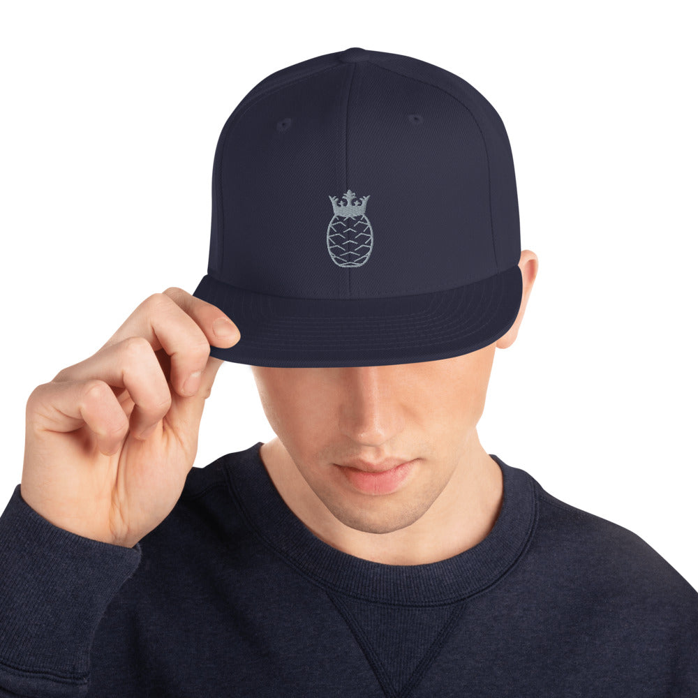 Snapback - Silver Pineapple