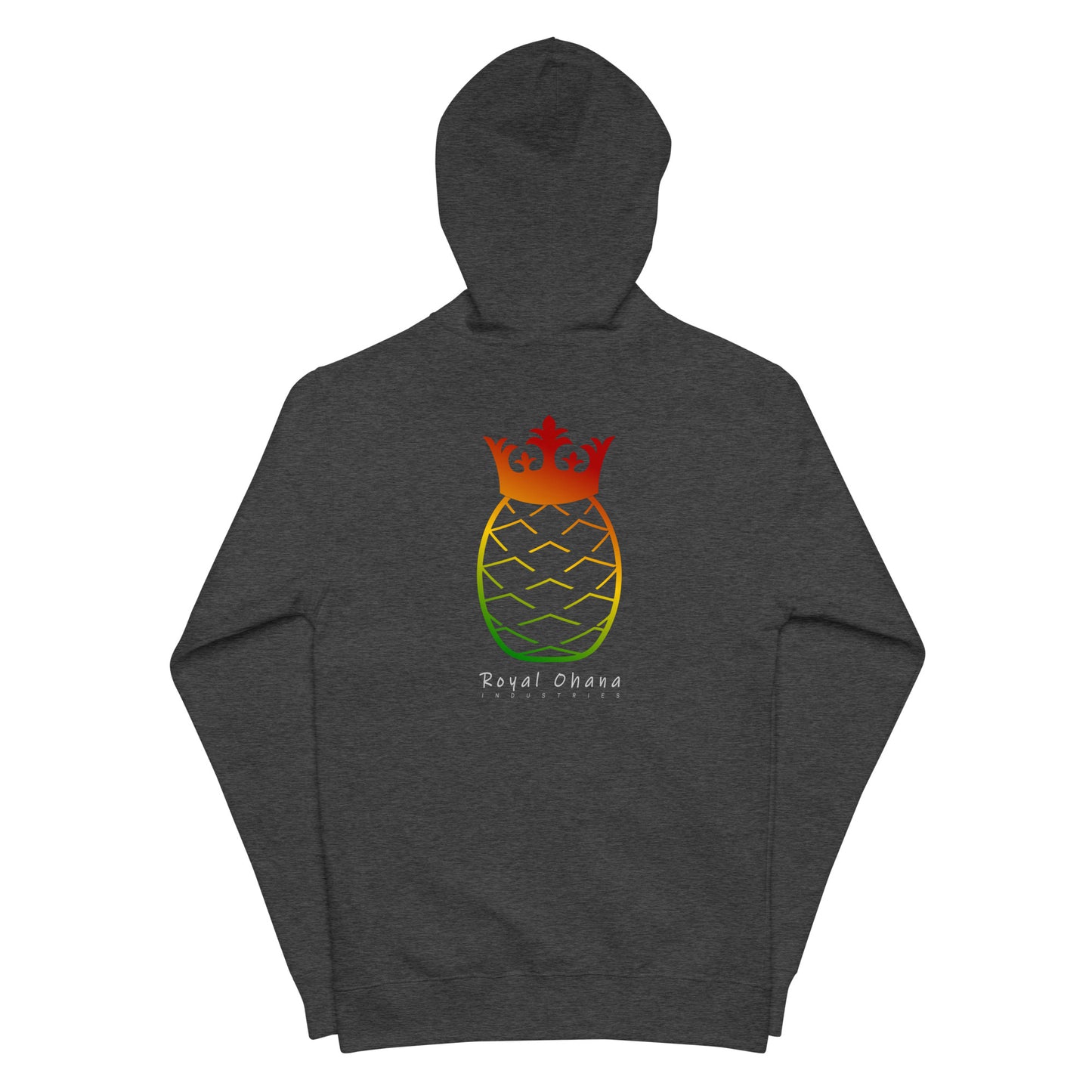 Rasta Logos zip hoodie