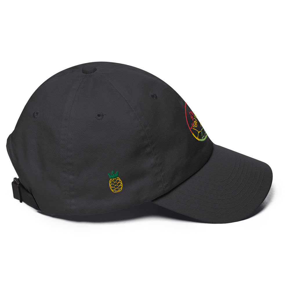 Dad hat with Rasta Circle Logo