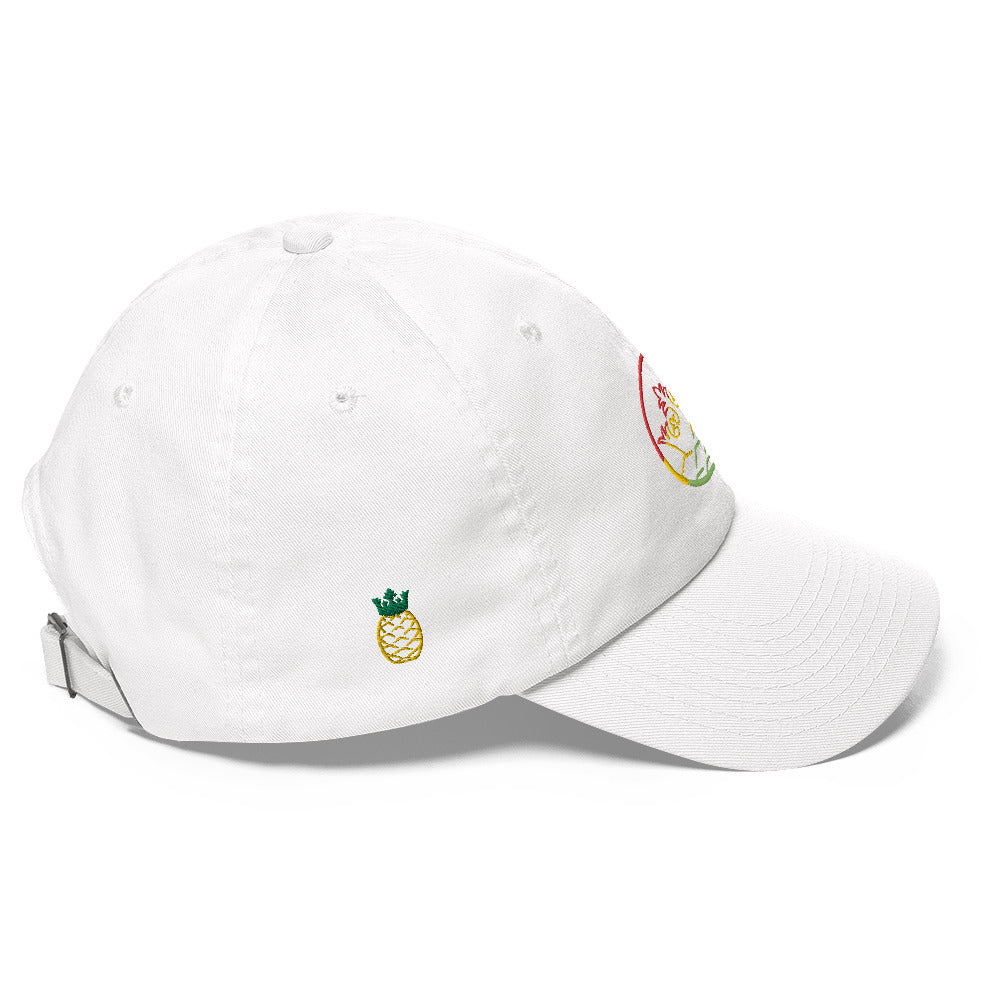 Dad hat with Rasta Circle Logo