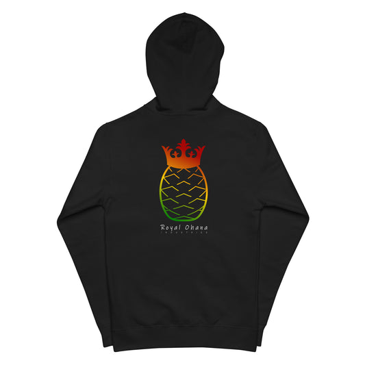 Rasta Logos zip hoodie