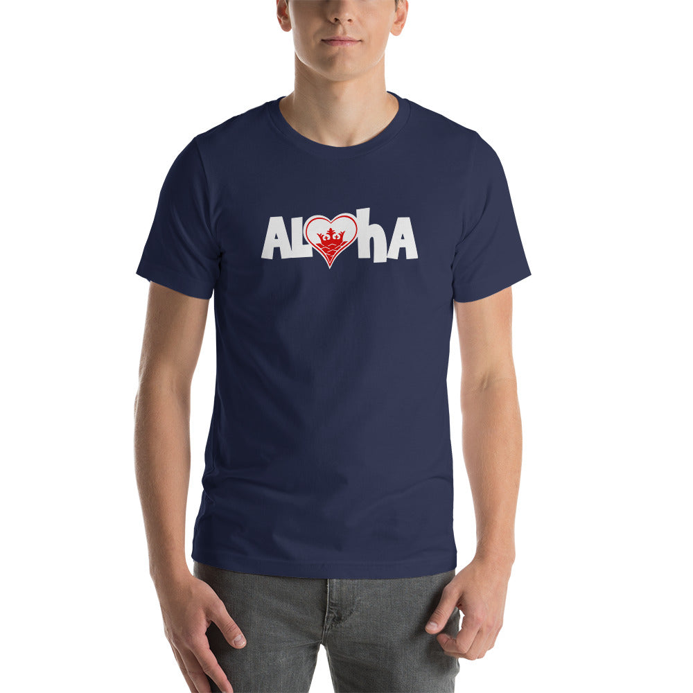 Aloha with Heart (white)