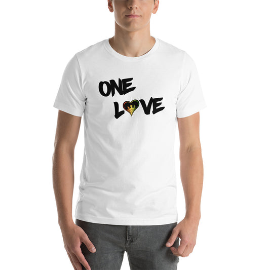 One Love with Heart (black)