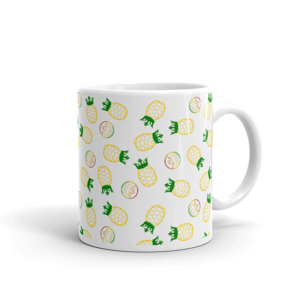 Allova White glossy mug