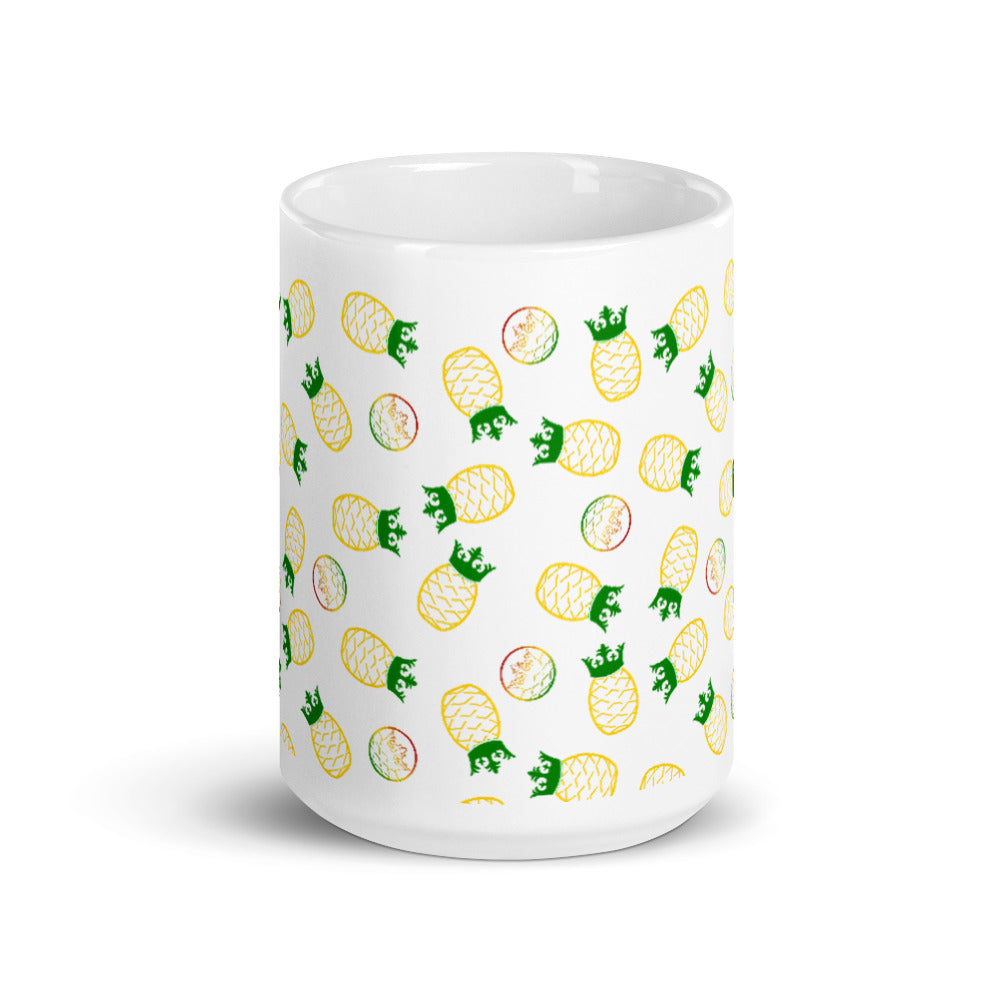 Allova White glossy mug