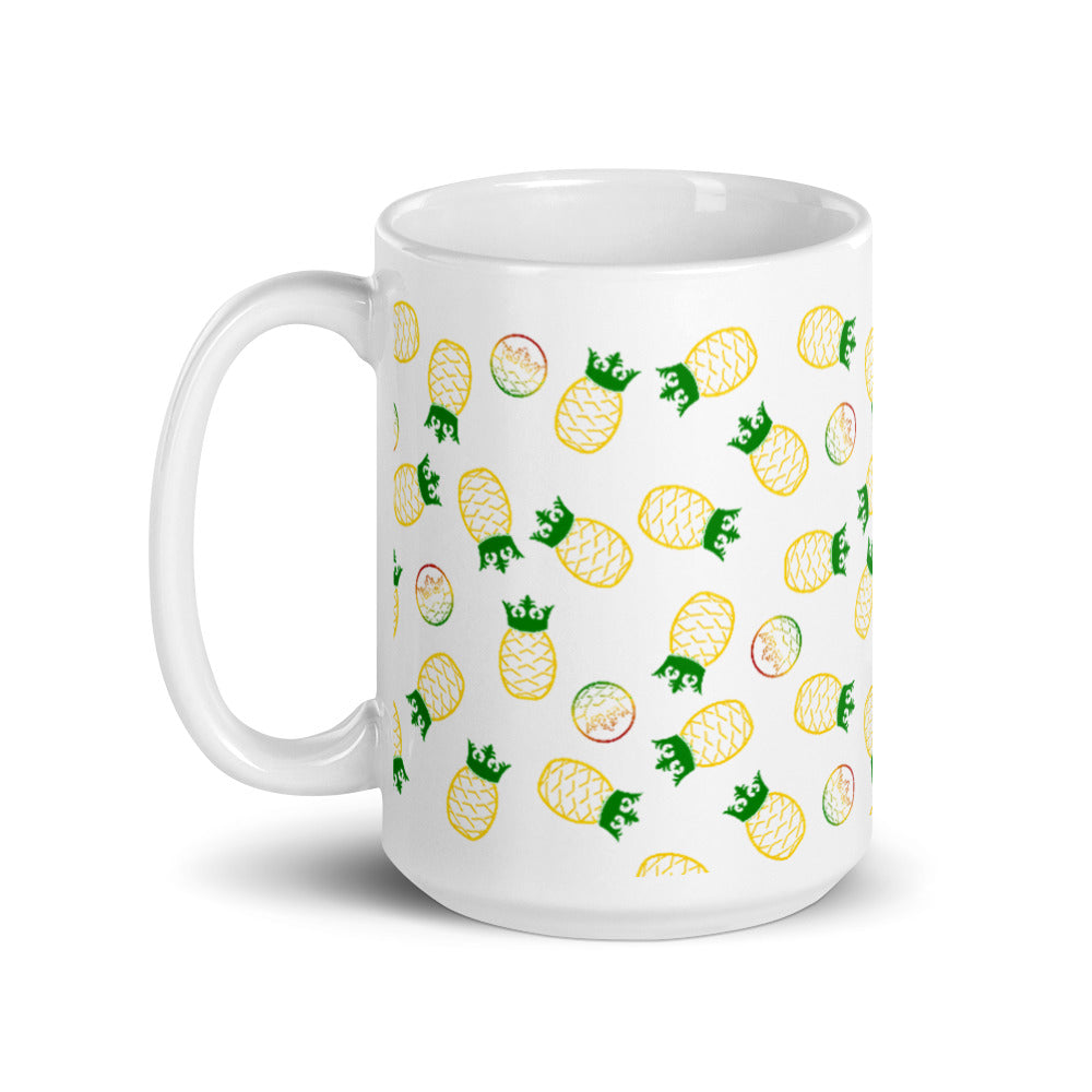 Allova White glossy mug