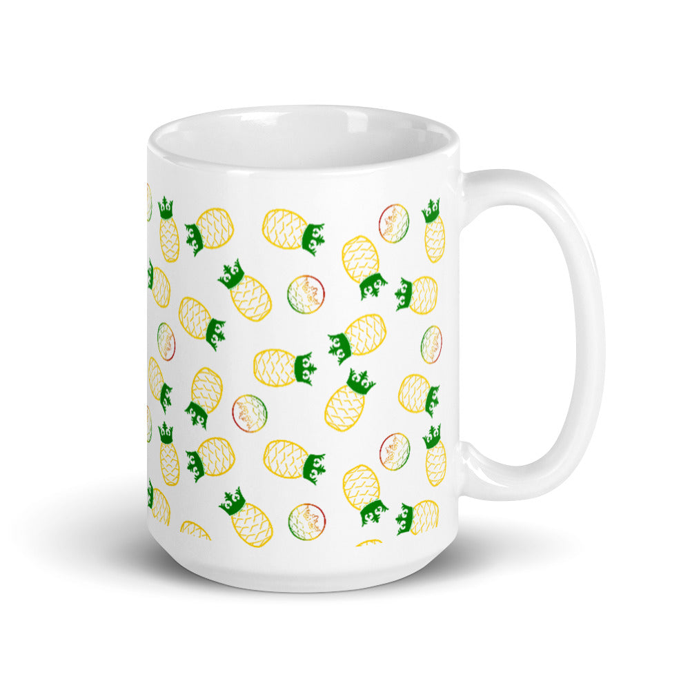 Allova White glossy mug